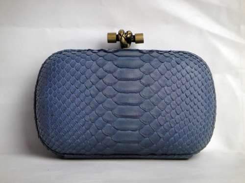 Bottega Veneta Clutches New Knot 8651 Dark Blue